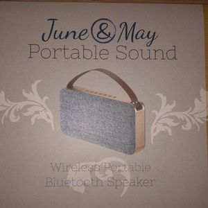 June & May Portable Sound Speaker